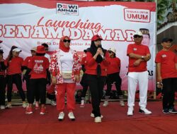 Gemuruh Semangat di Kota Agung: Senam Damar Bersama Bunda Dewi dan Dokter Ammar, Wujudkan Kota Bersinar”