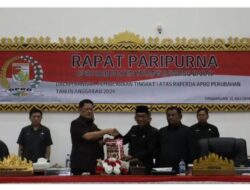 DPRD Tulang Bawang Barat Gelar Rapat Paripurna Pembicaraan Tingkat 1 Atas Raperda Anggaran Pendapatan Daerah (APBD) Perubahan Anggaran TA 2024
