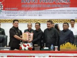 RAPAT PARIPURNA PEMBICARAAN TINGKAT I RAPERDA PERTANGGUNGJAWABAN APBD TA 2023 DAN PENYAMPAIAN RAPERDA RPJPD TAHUN 2025 – 2045