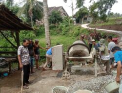 Pemerintah Pekon Sukarame Wujudkan Pembangunan Jalan Usaha Tani di Dusun Peneongan