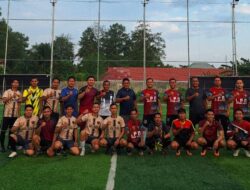 Upaya Menjaga Kebugaran, Kepala LAPASTIKA Karang Intan Gelar Laga Persahabatan Mini Soccer Bersama LPKA Martapura