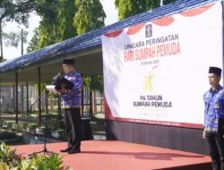 Peringati Hari Sumpah Pemuda, LAPASTIKA Karang Intan Gelar Upacara Bendera