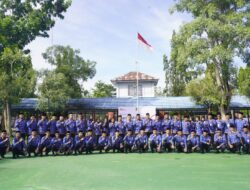 Hidupkan Kembali Nilai Persaudaraan Anak Bangsa, LAPASTIKA Karang Intan Gelar Upacara Hari Pahlawan