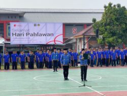 Penuh Khidmat, Lapas Narkotika Bandar Lampung Gelar Upacara Hari Pahlawan 2024