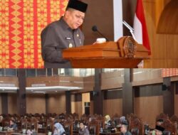 Paripurna Dalam Rangka Mendengar Penyampaian Raperda Inisiatif DPRD Kota Lubuklinggau