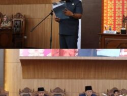 Rapat Paripurna, Sekda Sampaikan Nota Keuangan dan Raperda APBD Perubahan 2024