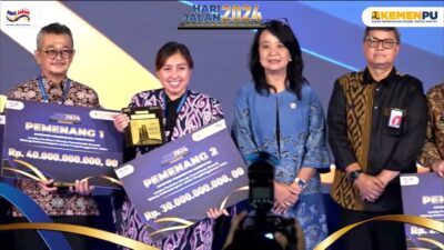 PU Bina Marga Musi Rawas Meraih Juara ke-2 dari Kementerian PU RI se Indonesia  atas Pembangunan Jalan Tercepat dan Baik