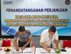 Sosialisasi Layanan BRI Untuk Pegawai Lapas Narkotika Karang Intan