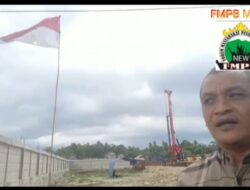 Pembangunan Rumah Sakit Urip sumoharjo Di Pesawaran Diduga Belum Ada Izin AMDAL Bahkan Bendera Meriah Putih Sobek Di Pasang