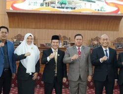 Rapat Paripurna DPRD Penyampaian Wako dan Wawako Terpilih Tahun 2025-20230