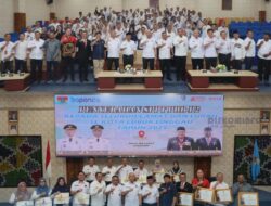 Wali Kota Hadiri Penyerahan SPPT PBB-P2 Kepada Camat dan Lurah