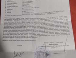Ketua LSM KAKI Lampung Dituduh Otak Penggelapan Motor, Laporkan Balik Mantan OB Ke Polresta