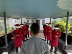 Semangat Pagi Dapur Lapas Narkotika Karang Intan, WBP Dapat Arahan Penting Dari Plh. Kasi Binadik