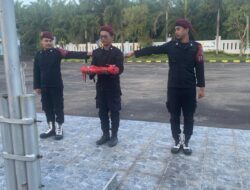 Semangat Kebangsaan Dibangun Melalui Rutinitas Bendera Di Lapas Narkotika Karang Intan