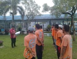 WBP Lapas Narkotika Karang Intan Ikuti Apel Pagi Dengan Tertib Dan Penuh Tanggung Jawab
