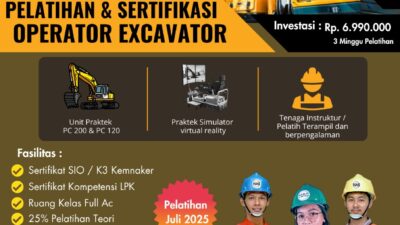 Pelatihan Alat Berat LPK Has Internasional Center 