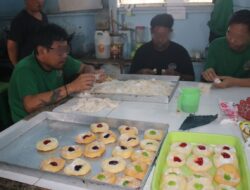 Kreatif Di Balik Jeruji, Warga Binaan Lapas Banjarmasin Produksi Kue Bomboloni Untuk Konsumsi Internal