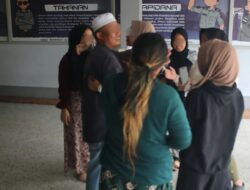 Tangis Haru Menyambut Kebebasan Sang Kepala Keluarga Di Lapas Banjarmasin