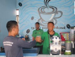 Stand Minuman Dingin Cafe Asteda, Sajian Segar Untuk Warga Binaan Lapas Banjarmasin