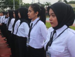 Sebanyak 101 CPNS Kanwil Ditjenpas Kalsel Ikuti Upacara Hari Lahir Pancasila