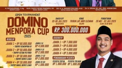 Tournament Domino Luwu