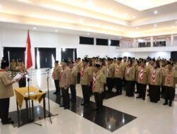 H Rahmat Hidayat Lantik Kwarcab Gerakan Pramuka Lubuklinggau