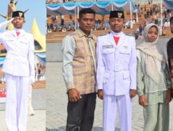Dari Doa Ibu ke Puncak Tiang Bendera: Kisah Haru Muhammad Rizky Prasetyawan di Menara Siger