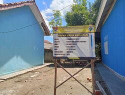 Desa Adi Luhur Bangun Gedung Posyandu untuk Pelayanan Kesehatan Ibu dan Anak