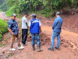 Ketua DPRD Tanggamus Tinjau Lokasi Pasca Longsor di Tiga Kecamatan
