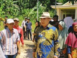 Bupati Tanggamus Tinjau Langsung Lokasi Banjir dan Longsor di Cukuh Balak