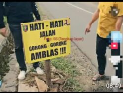 Lokasi “Jebakan Batman” di Negeriagung Lokasi Rawan Jadi Perhatian DPRD Fraksi PKB
