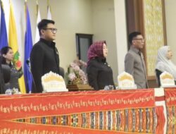 DPRD Provinsi Lampung menggelar Rapat Paripurna dalam rangka Penyampaian Program Pembentukan Peraturan Daerah (Propemperda) Provinsi Lampung Tahun 2026 oleh Badan Pembentukan Peraturan Daerah (Bapemperda) DPRD Provinsi Lampung