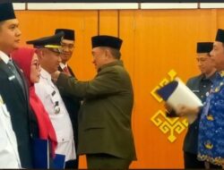 Belasan Pejabat Dilantik, Bupati H. Moh .Saleh Asnawi Serukan Kerja Tulus dan Cepat