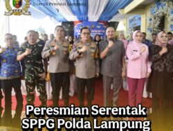 Ketua Komisi I DPRD Provinsi Lampung, Bapak Hi. Garinca Reza Pahlevi, S.I.Kom., MM. menghadiri Acara peresmian serentak SPPG Polda