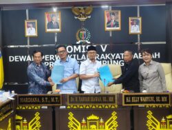 Komisi V DPRD Provinsi Lampung Terima Audensi Kepala Sekolah SMA dan SMK Swasta di Provinsi Lampung