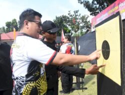 Ketua DPRD Lampung Ikut Lomba Menembak Eksekutif Bhayangkara Polda Lampung dalam rangka Memperingati HUT Bhayangkara ke-79 Tahun