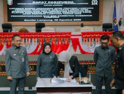 Pemprov dan DPRD Lampung Tanda Tangani Perubahan KUAPPAS Tahun Anggaran 2025