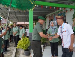 Dorong Pemberdayaan Ekonomi Masyarakat Pekon Balak, Danrem 043/Gatam Tinjau Pembangunan Koperasi Merah Putih