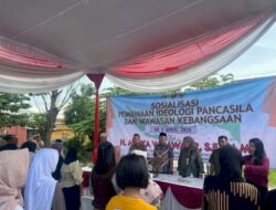 Andika Wibawa SR, Menggelar Kegiatan Pembinaan Ideologi Pancasila dan Wawasan Kebangsaan DI Kedaton Bandar Lampung