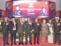 Ketua DPRD Provinsi Lampung Hadiri Upacara dan Syukuran dalam rangka memperingati Hari Bhayangkara ke-79 Tahun 2025