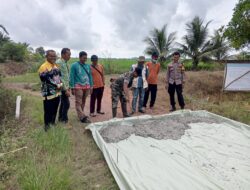 Pentingnya Infrastruktur, Desa Sidang ISO Mukti Gencar Bangun Jalan Rabat Beton dari Dana Desa