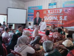 Anggota DPR RI Sudin, S.E Laksanakan Reses Di Kabupaten Tanggamus