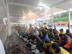 Gemira Lampung Buka Puasa Bersama 1.000 Ojol, Bagikan Voucher Umrah dan BBM Gratis