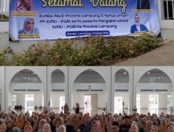 Pengajian Akbar IGTKI-PGRI Lampung Perkuat Spiritualitas dan Komitmen Guru TK