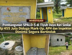 Pembangunan SPALD-S di Tiyuh Daya Asri Senilai Rp 455 Juta Diduga Mark-Up, APH dan Inspektorat Diminta Segera Bertindak