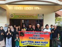 KAWAT Bandar Lampung Gelar Bhakti Sosial, Santunan dan Buka Bersama Anak Yatim di Yayasan Nawawi*