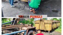 Plh Kadis Lingkungan Hidup Bandar Lampung Angkat Bicara : Mobil Truk Amrol Kendaraan Operasional Angkutan Sampah Dalam Perjalanan Kebengkel