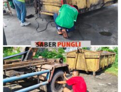 Plh Kadis Lingkungan Hidup Bandar Lampung Angkat Bicara : Mobil Truk Amrol Kendaraan Operasional Angkutan Sampah Dalam Perjalanan Kebengkel