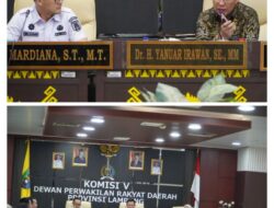 DPRD Provinsi Lampung Menerima Audiensi Dewan Pimpinan Daerah Federasi Serikat Pekerja Transport Indonesia – Konfederasi Serikat Pekerja Seluruh Indonesia (DPD F – SPTI – KSPSI) Provinsi Lampung