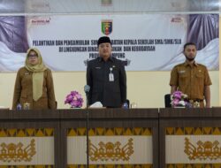 51 Kepala Sekolah SMA/SMK/SLB di Lampung Dilantik, Kadisdikbud : Kepala Sekolah Yang Dilantik Diharapkan Membawa Perubahan Nyata